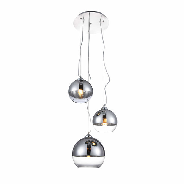 Azzarddo Lampada Silver Ball 3 Cromo AZ4750