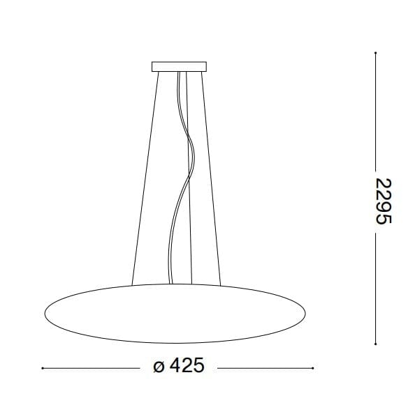 IdealLux Lampada Smarties SP3 D40 Bianco