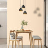 Oyo Lampada Topuz Trio Asimetric Nero