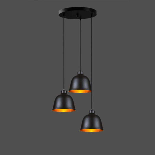 Oyo Lampada Topuz Trio Asimetric Nero
