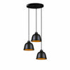 Oyo Lampada Topuz Trio Asimetric Nero