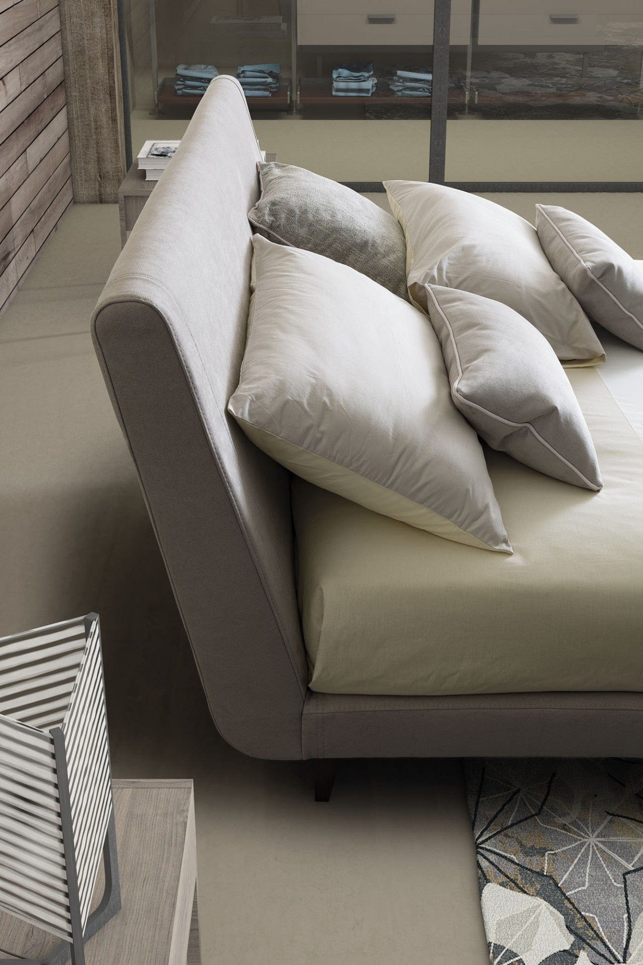 Letto matrimoniale Metropolitanis Beige (3)