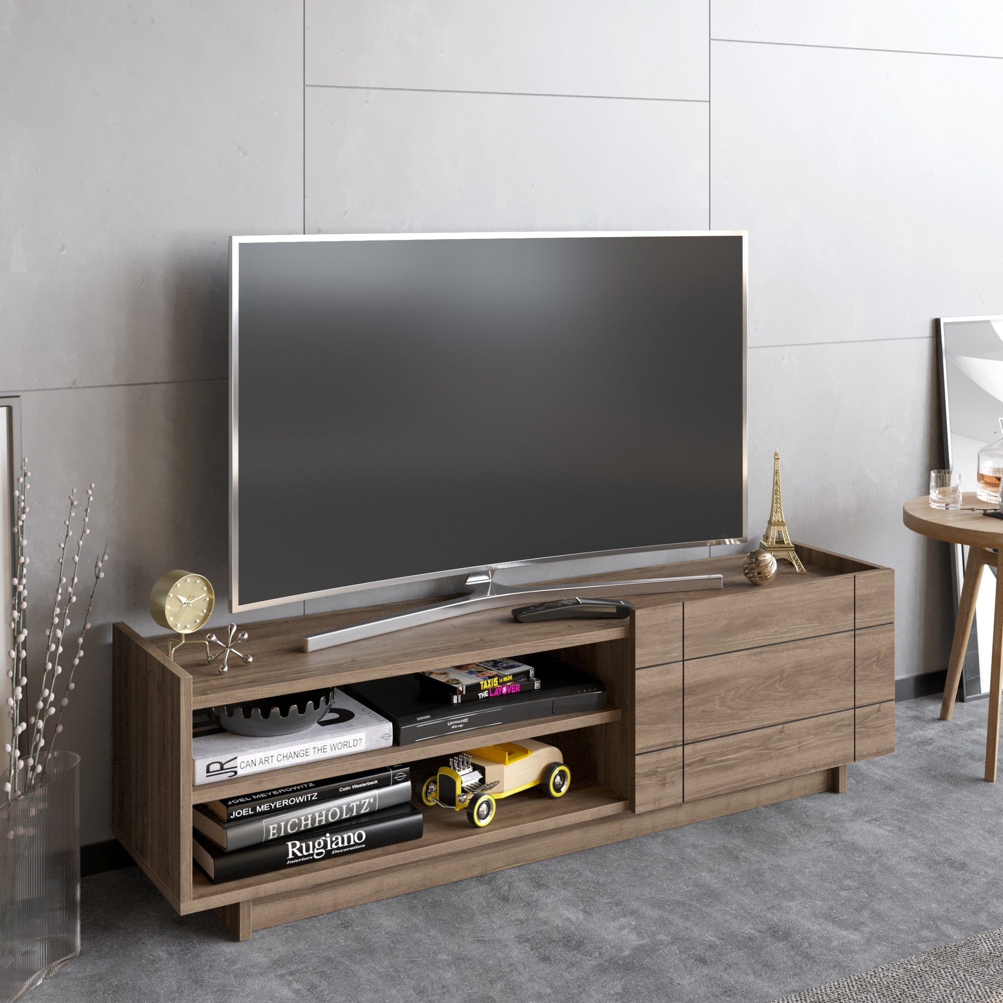 Mobile TV con 1 anta Valantina Noce