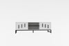Mobile TV con 2 ante Shape Bianco (1)