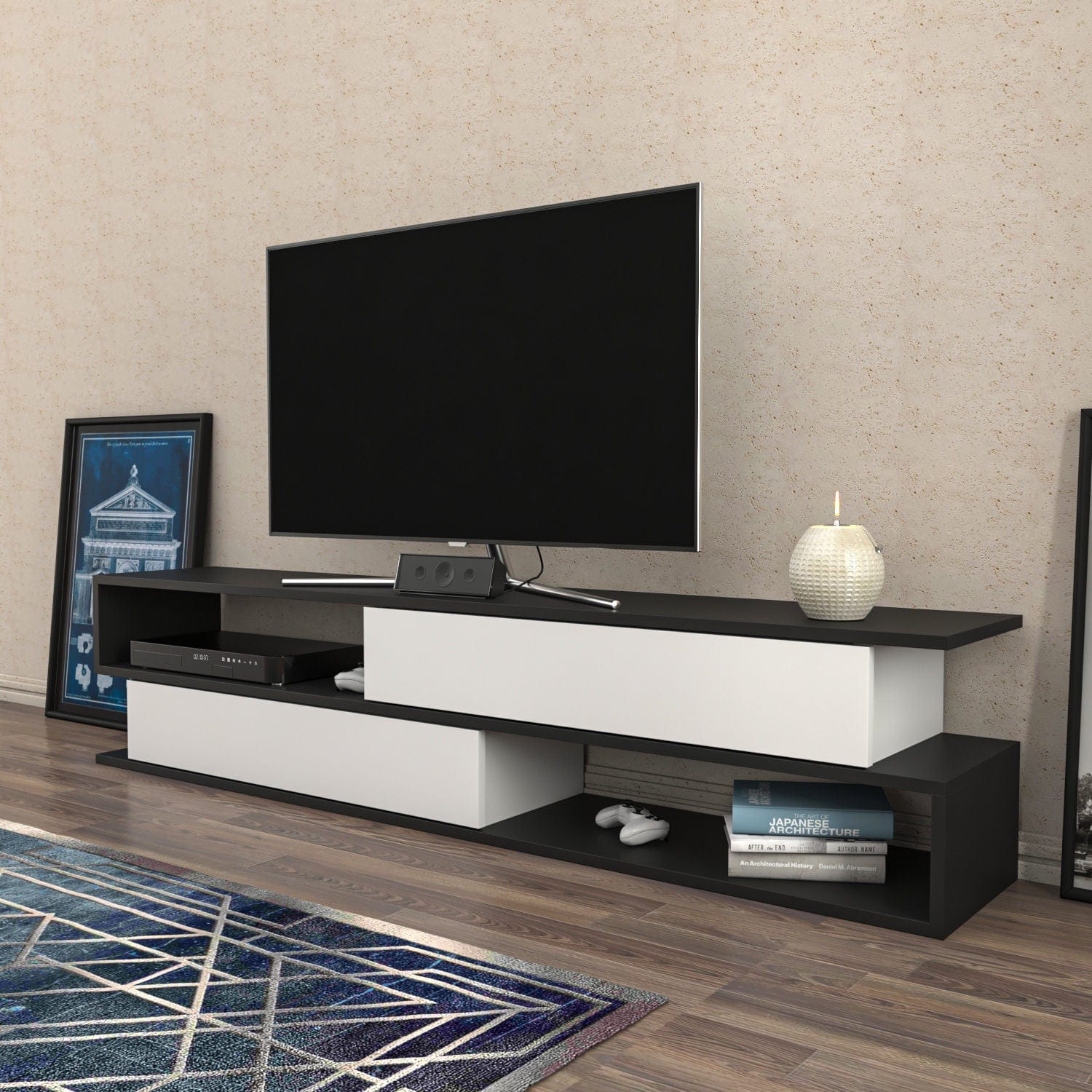Mobile TV Cortez Antracite (2)