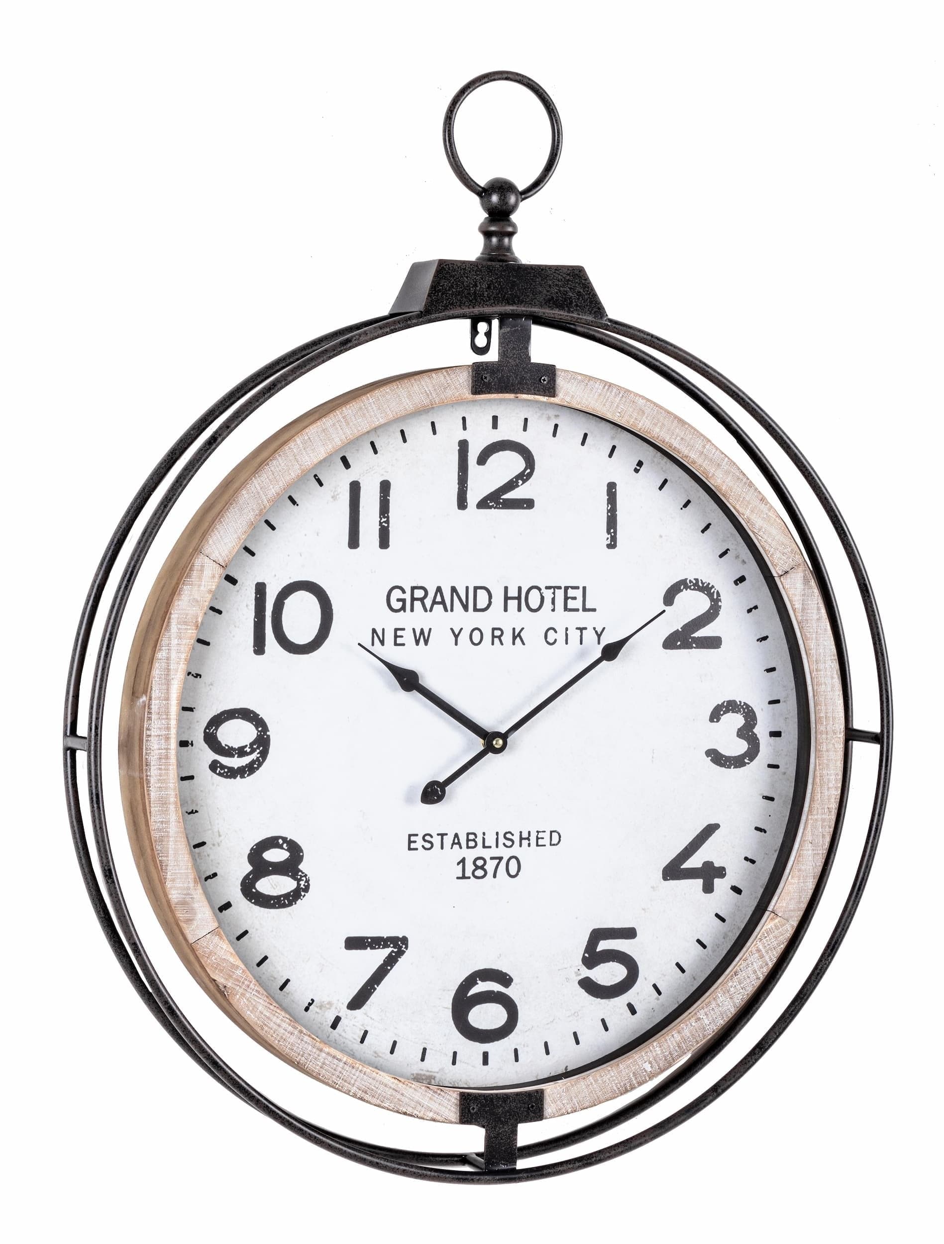 Bizzotto Orologio da parete Ticking Q83 Bianco