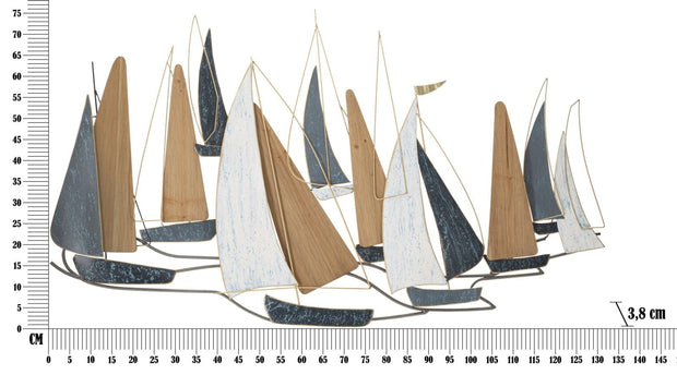 Panello In Ferro Dark Regata cm 132x3,8x76,8 (5)