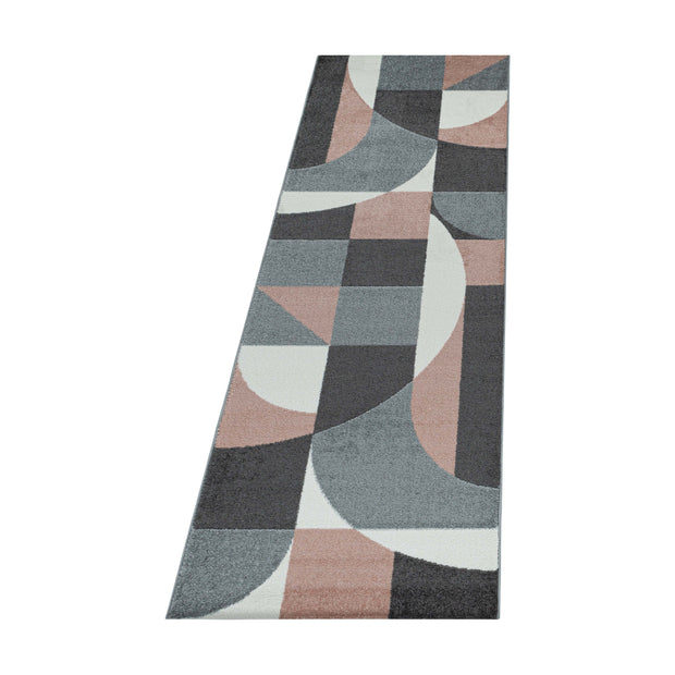 Passatoia Efor 3711 Geometric Rosa & AYYTPCH-EFOR3711ROSE-TRAVERSA
