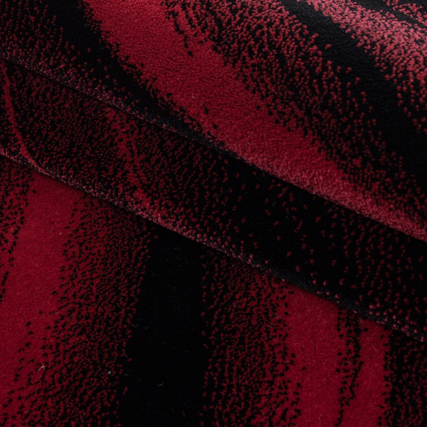 Passatoia Miami 6630 Abstract Waves Rosso (3)