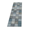 Passatoia Ottawa 4202 Checkered Blu & AYYTPCH-OTTAWA4202BLUE-TRAVERSA