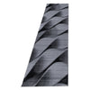Passatoia Parma 9240 Abstract Waves Nero & AYYTPCH-PARMA9240BLACK-TRAVERSA