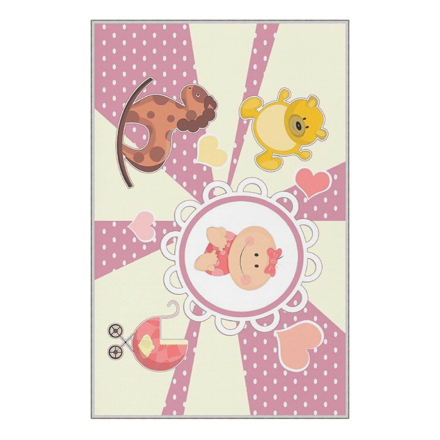 Passatoia per bambini Baharay 520 Multicolore (3)