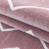 Passatoia Rio 4602 Chevron Design Rosa (3)