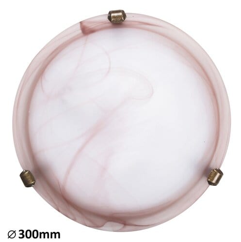 Plafoniera Alabastro 3253 Bianco