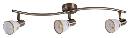 Plafoniera Art Flower 6358 Ottone