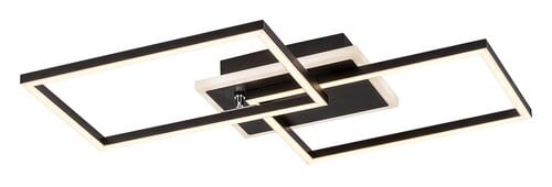 Plafoniera Athelstan 71013 Nero