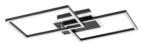 Plafoniera Athelstan 71013 Nero (1)