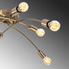 Plafoniera Banana 1152 Oro (2)