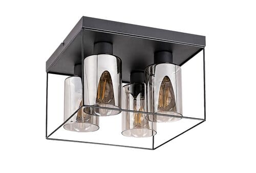 Plafoniera Chadwick 71034 Nero