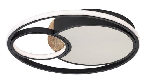 Plafoniera Leola 71044 Nero (1)