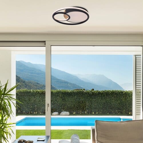 Plafoniera Leola 71044 Nero (8)