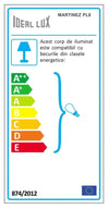 Plafoniera Martinez PL8 Trasparente (1)