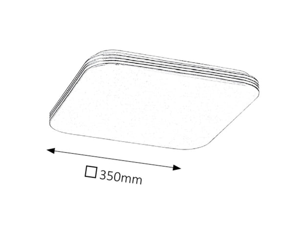Plafoniera Oscar 2784 Bianco (4)