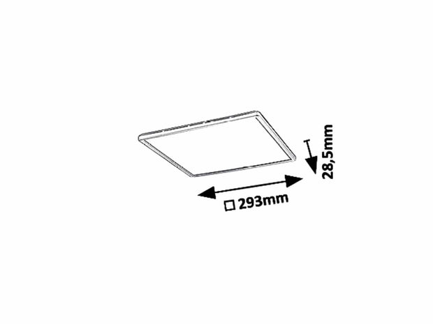 Plafoniera Pavel 3429 Bianco (3)
