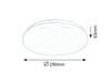 Plafoniera Rob 3338 Bianco (3)