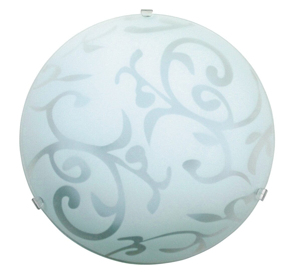 Plafoniera Scroll 1845 Bianco