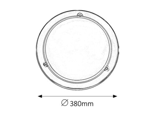 Plafoniera Ufo 5143 Cromo (1)