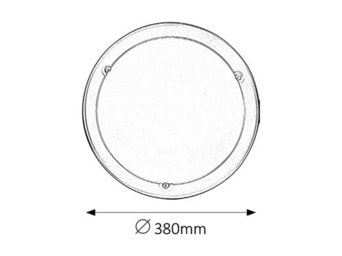 Plafoniera Ufo 5151 Grigio (1)