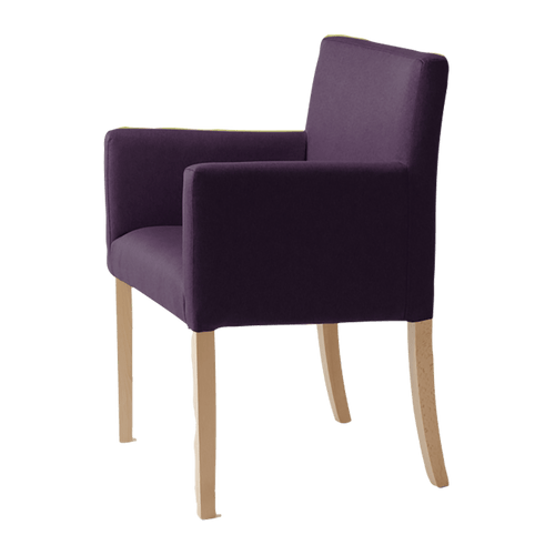 Customform Poltrona in tessuto Wilton Arms Violetto