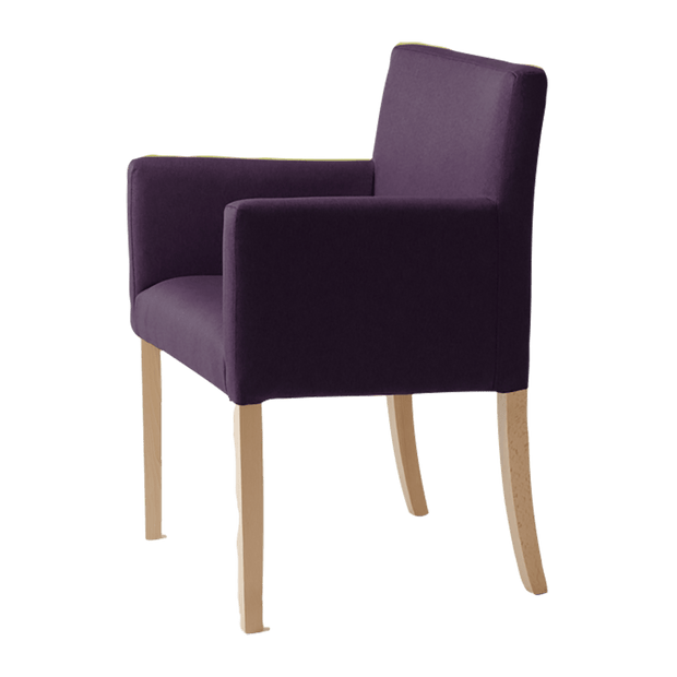 Customform Poltrona in tessuto Wilton Arms Violetto