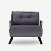 Poltrona Letto in velluto Sando (1) & ASRGRP-ARMCHAIR-SANDO-1SEATER-NEUTRAL