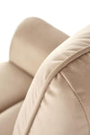 Halmar Poltrona Reclinabile Elettrica in velluto Semir Beige