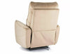 Signal Poltrona Reclinabile Elettrica in velluto Zefir Beige