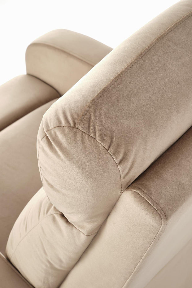 Halmar Poltrona Reclinabile in velluto Wonder Beige