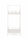 Bizzotto Porta piante per vaso Emily Rectangle 2SH Bianco