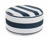 Bizzotto Pouf gonfiabile da giardino Stripes Blu