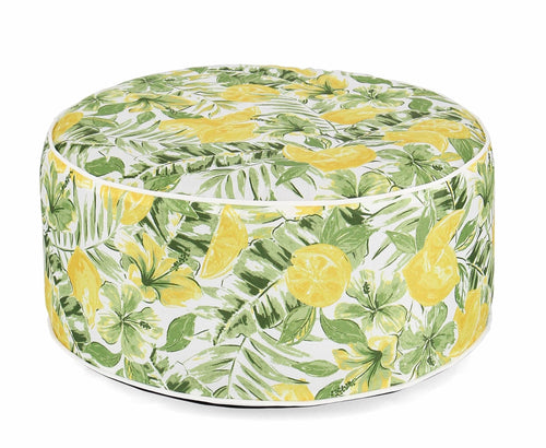 Bizzotto Pouf gonfiabile da giardino Summer Giallo