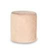 Pouf in tessuto Ada Crema