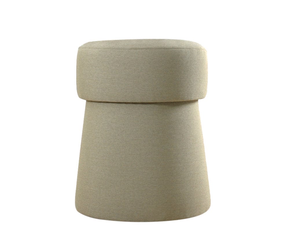 Pouf in tessuto Beans Verde (3)