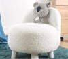 Pouf in tessuto Moouv Bianco (3)