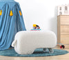 Pouf in tessuto Moouv Bianco (1)