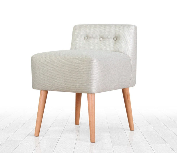 Pouf in tessuto Moouv Crema (1)