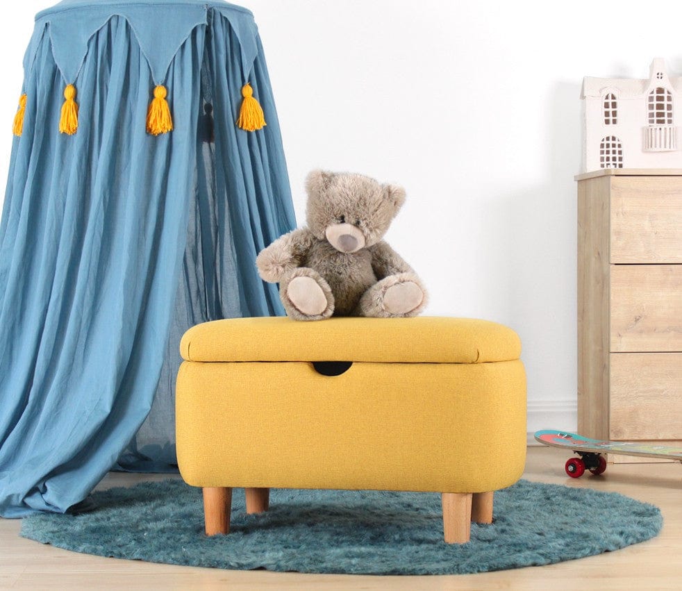 Pouf in tessuto Moouv Giallo (1)
