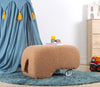 Pouf in tessuto Moouv Marrone (1)
