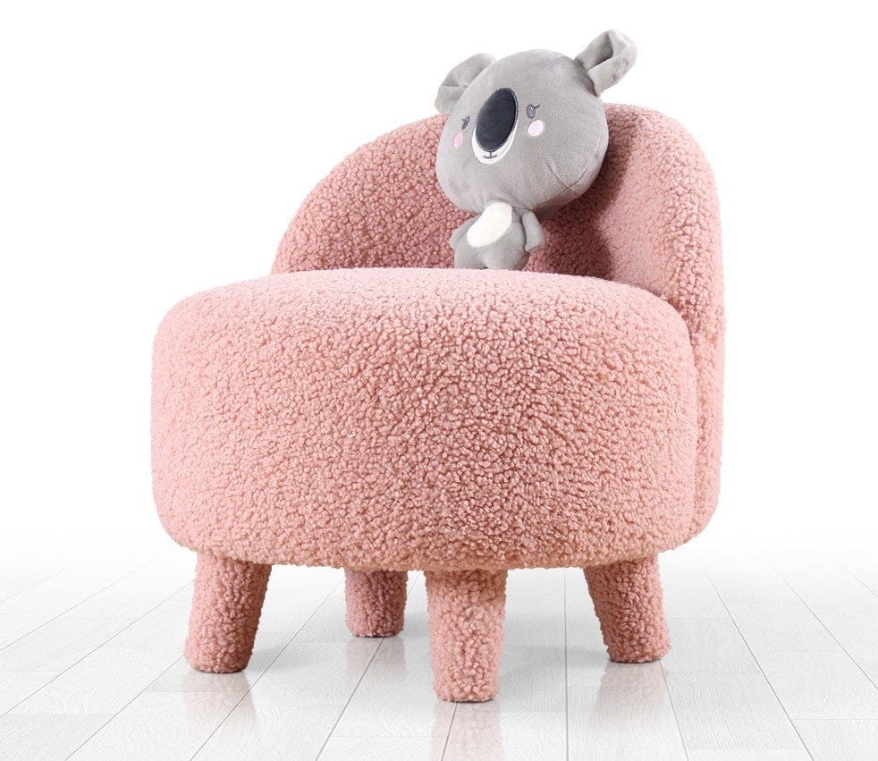 Pouf in tessuto Moouv Rosa