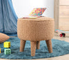 Pouf in tessuto Moouv Round Marrone (3)